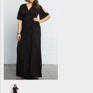 Kiyonna Bella braided maxi dress.